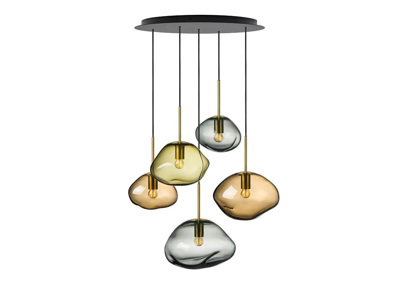 Seraphin Chandelier Light - Multi, Crystal image
