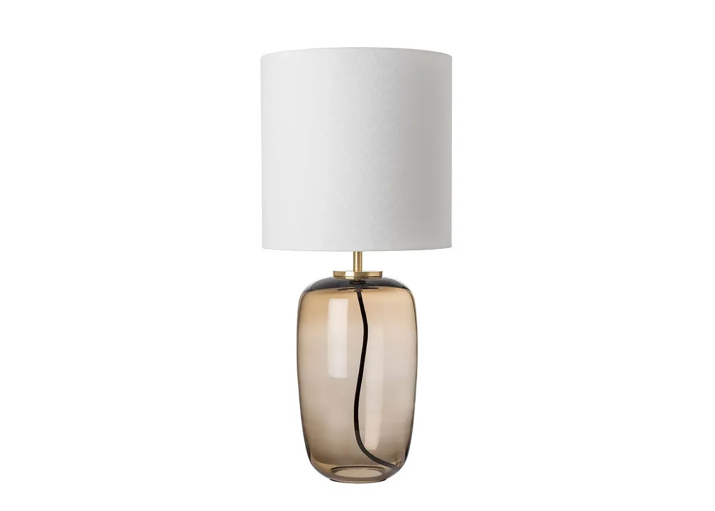 Vega Table Lamp - Cocoa, Glass image