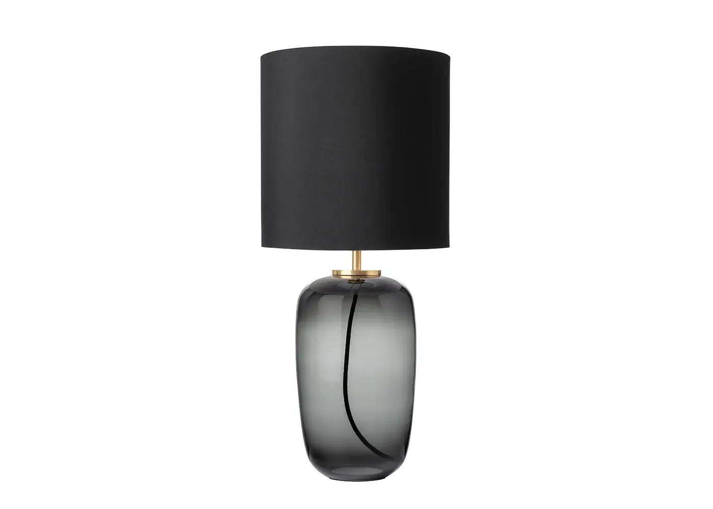 Vega Table Lamp - Grey, Glass