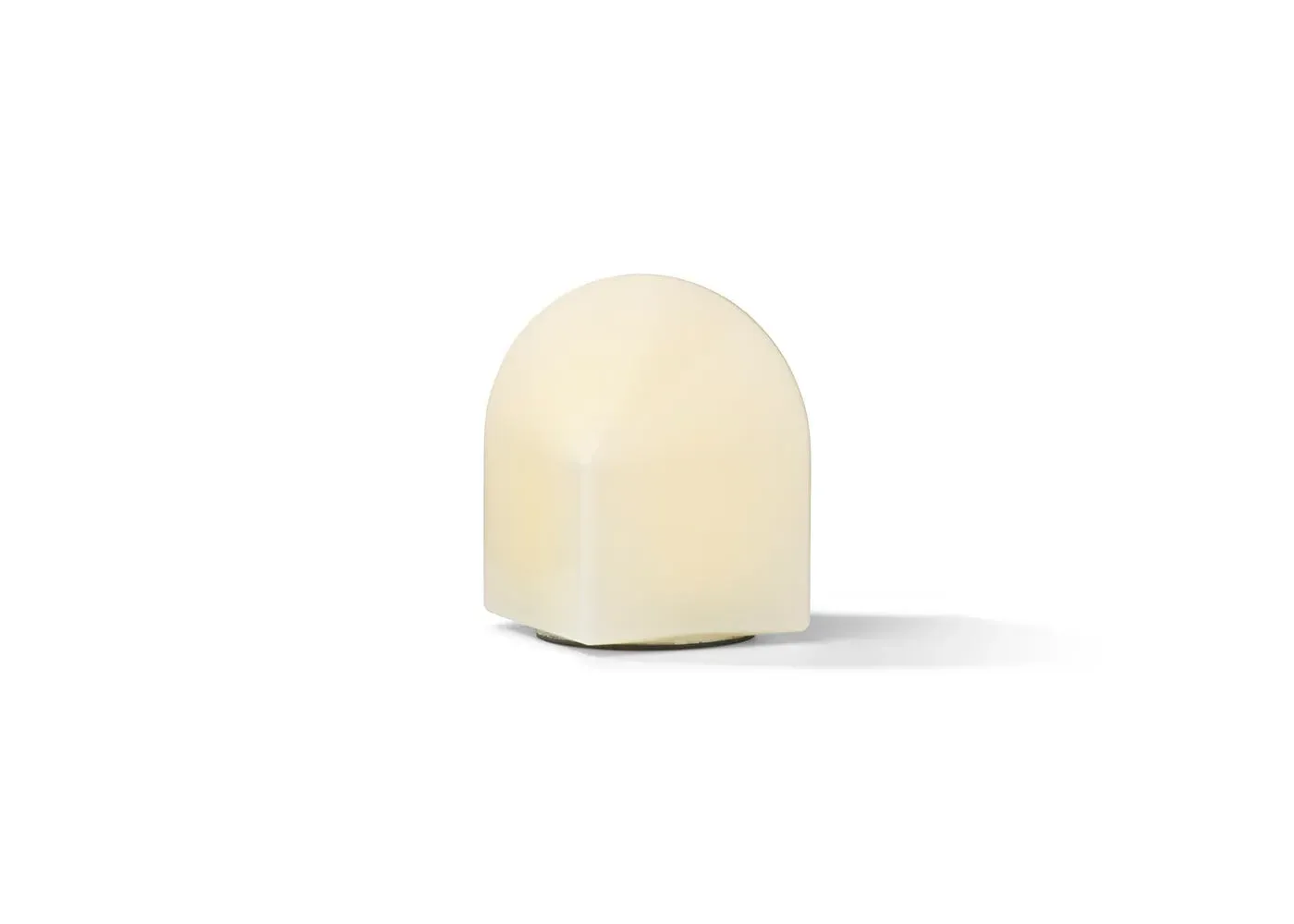 16cm LED Table Lamp - Shell White