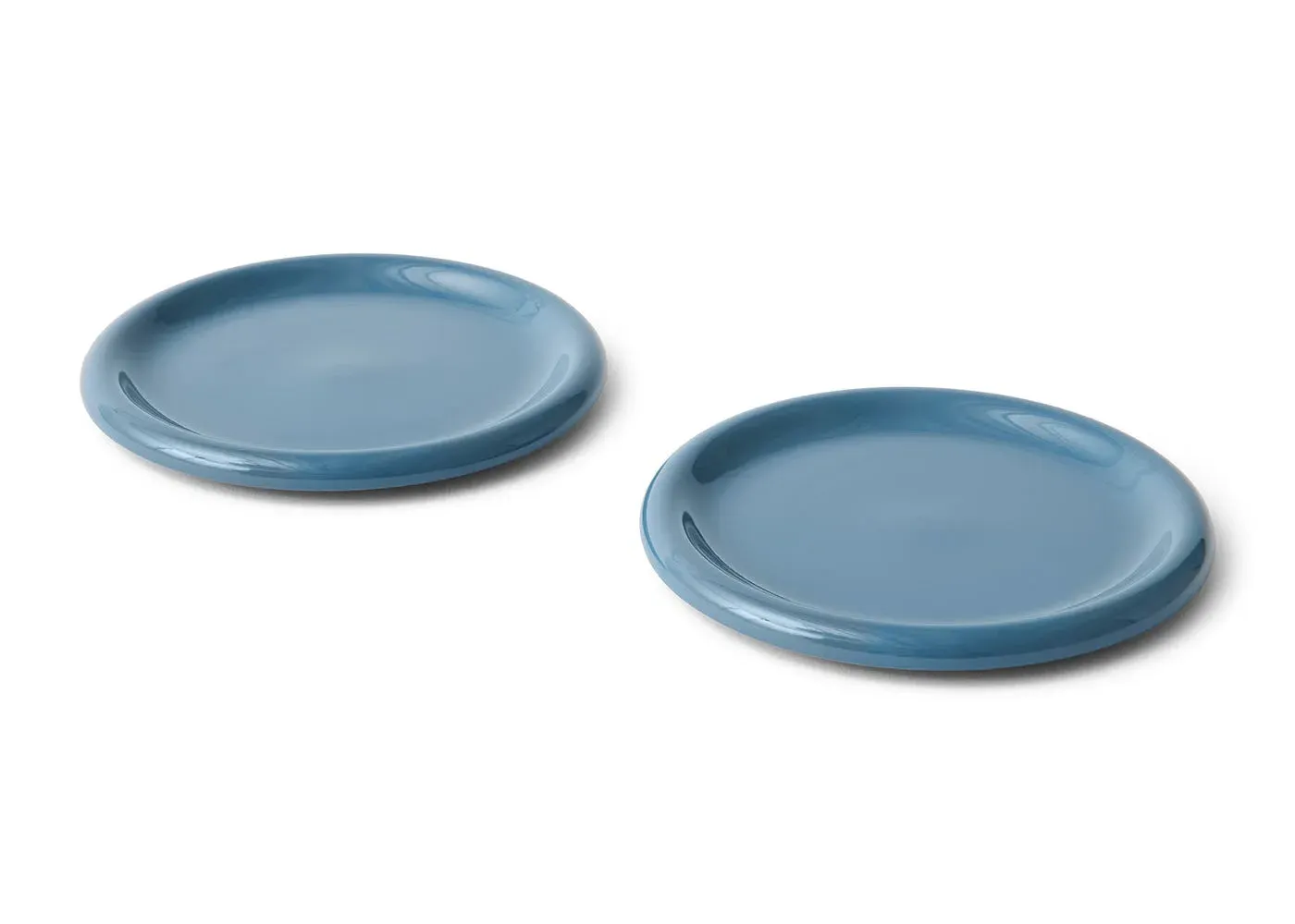 2-Piece Dinner Plate Set - Blue, Ceramic image