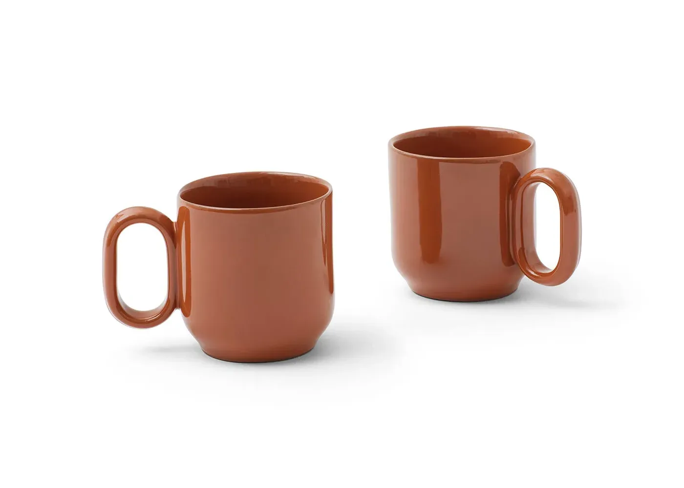 2-Piece Mug Set - Natural, Ceramic