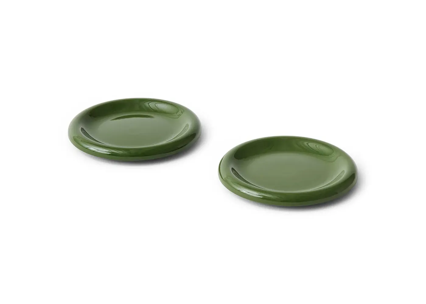 2-Piece Side Plate Set - Green