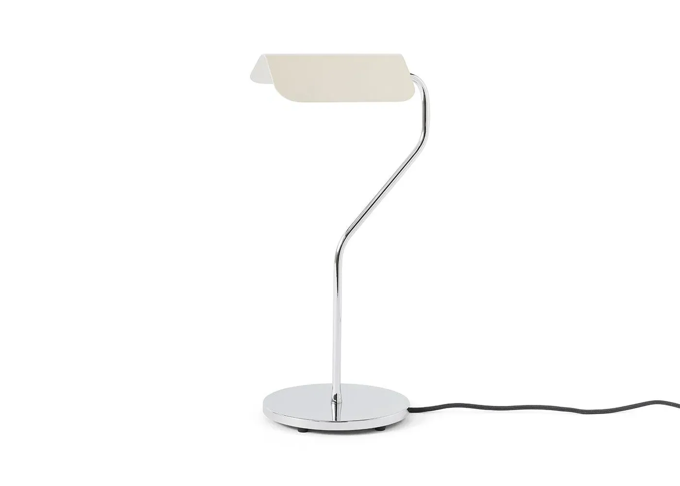 Apex Table Lamp - Oyster White, Metal