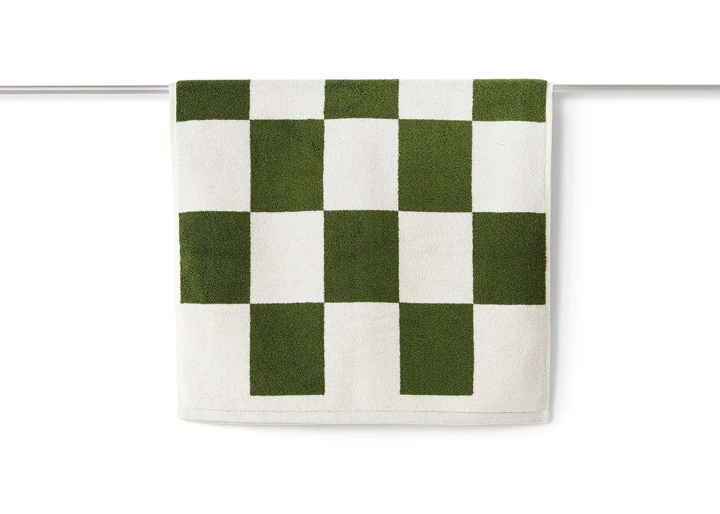 Check Bath Mat - Matcha