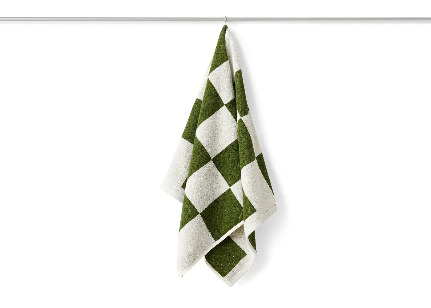 Check Hand Towel - Matcha