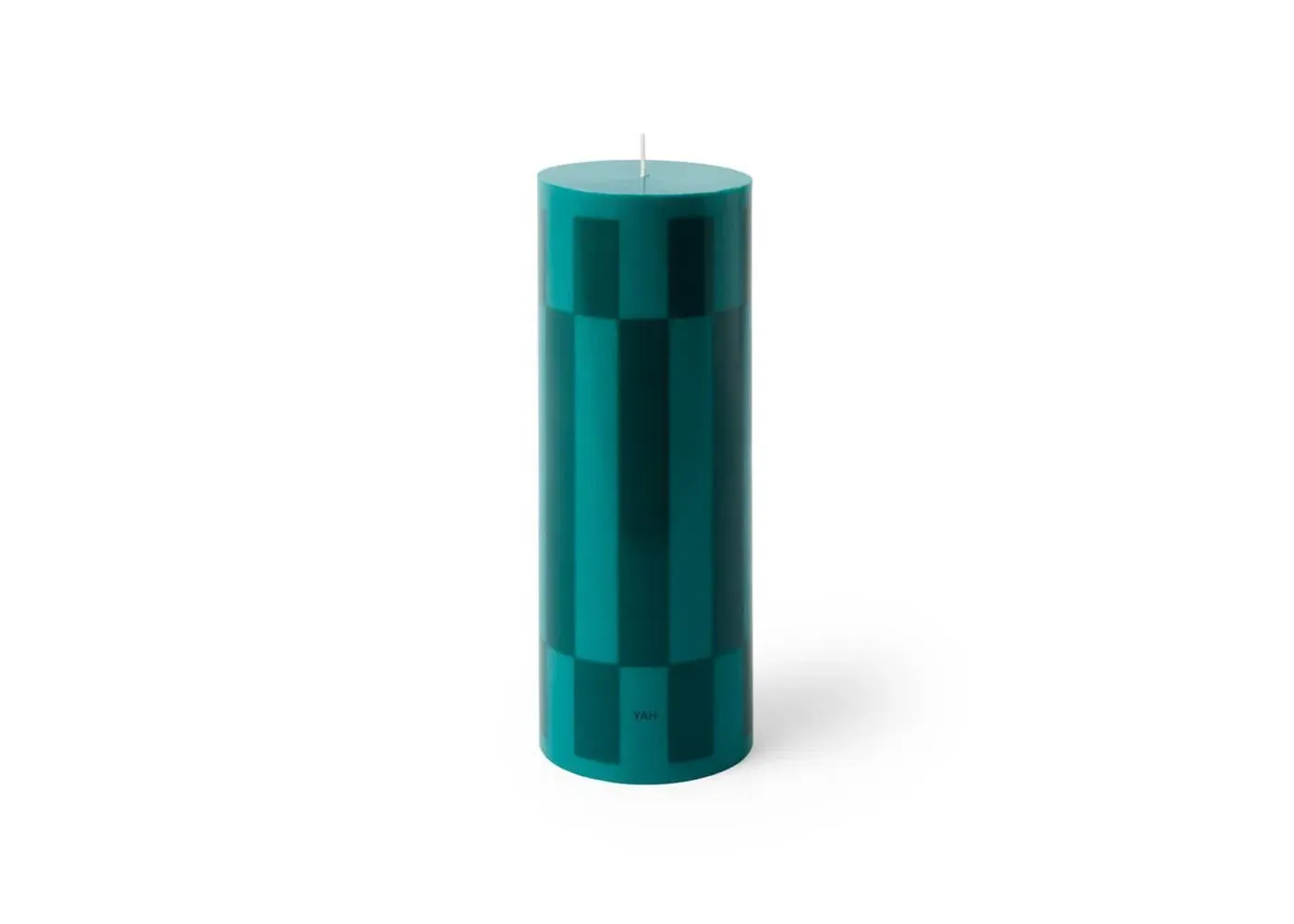 Large Column Candle - Green image