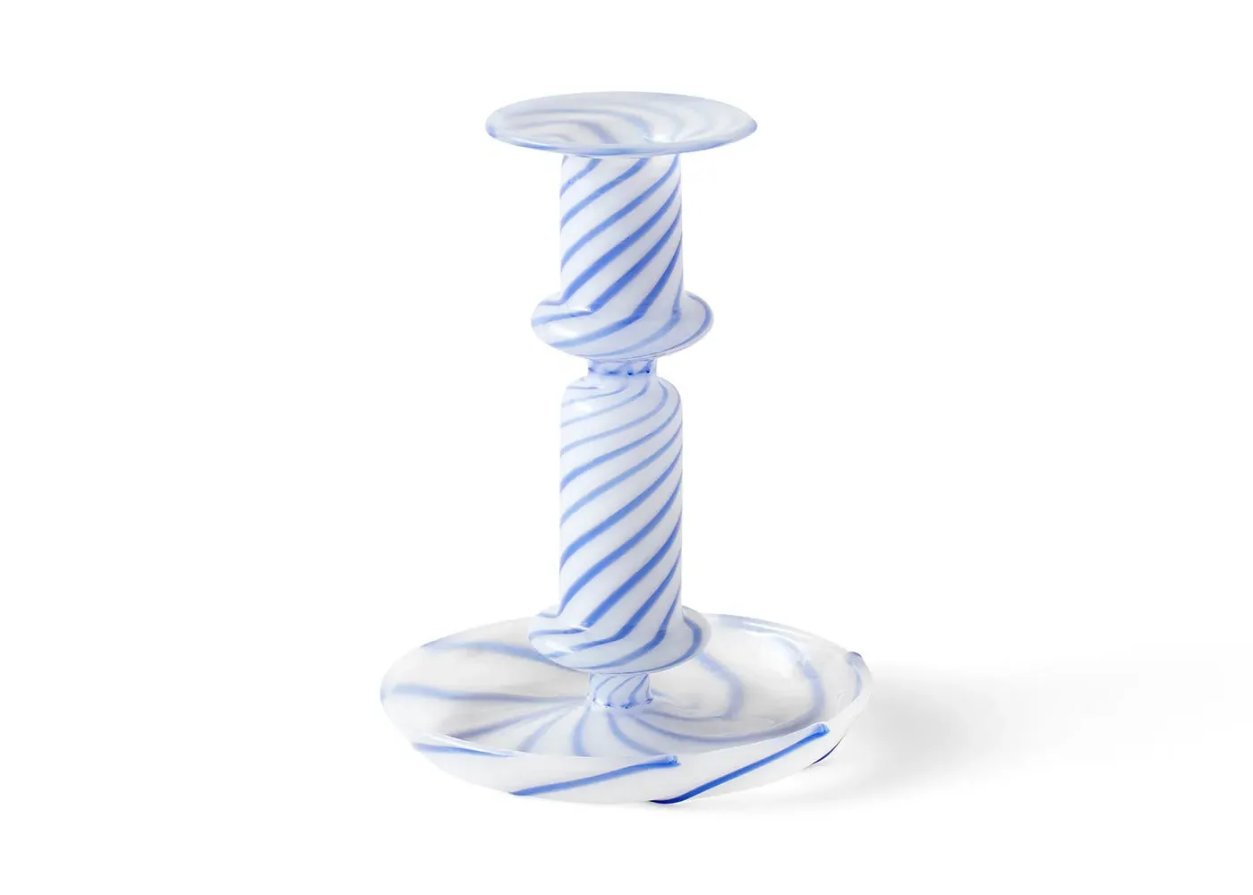 Medium Candle Holder - Milk Blue