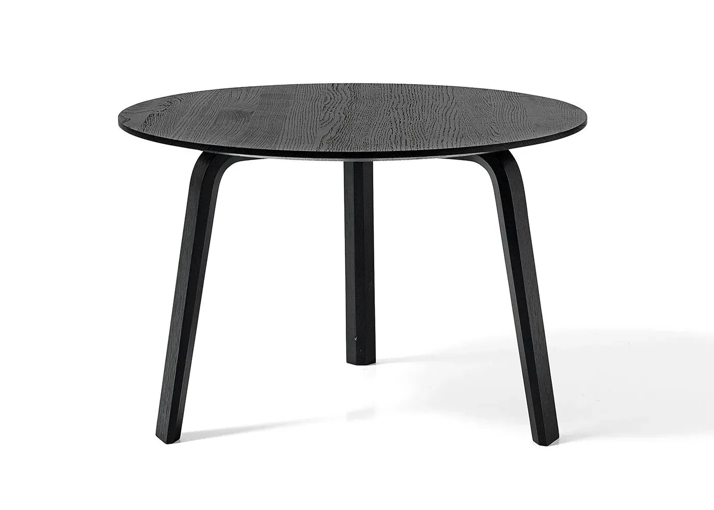 Oval Coffee Table - Black, Lacquered Oak image