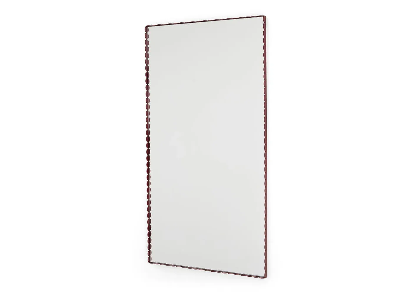 Rectangle Wall Mirror - Burgundy image
