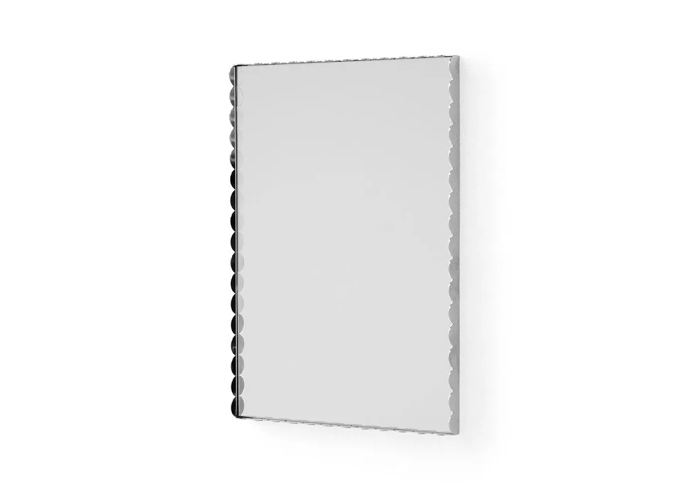 Rectangle Wall Mirror - Chrome, Mirrored Glass image