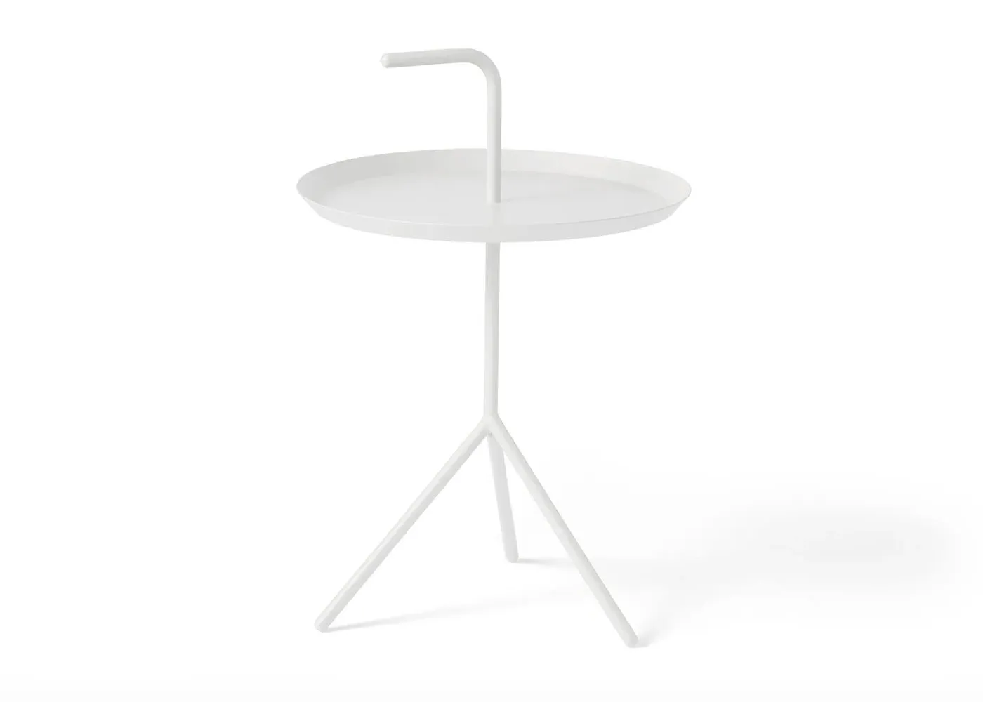 Rectangular Side Table - White