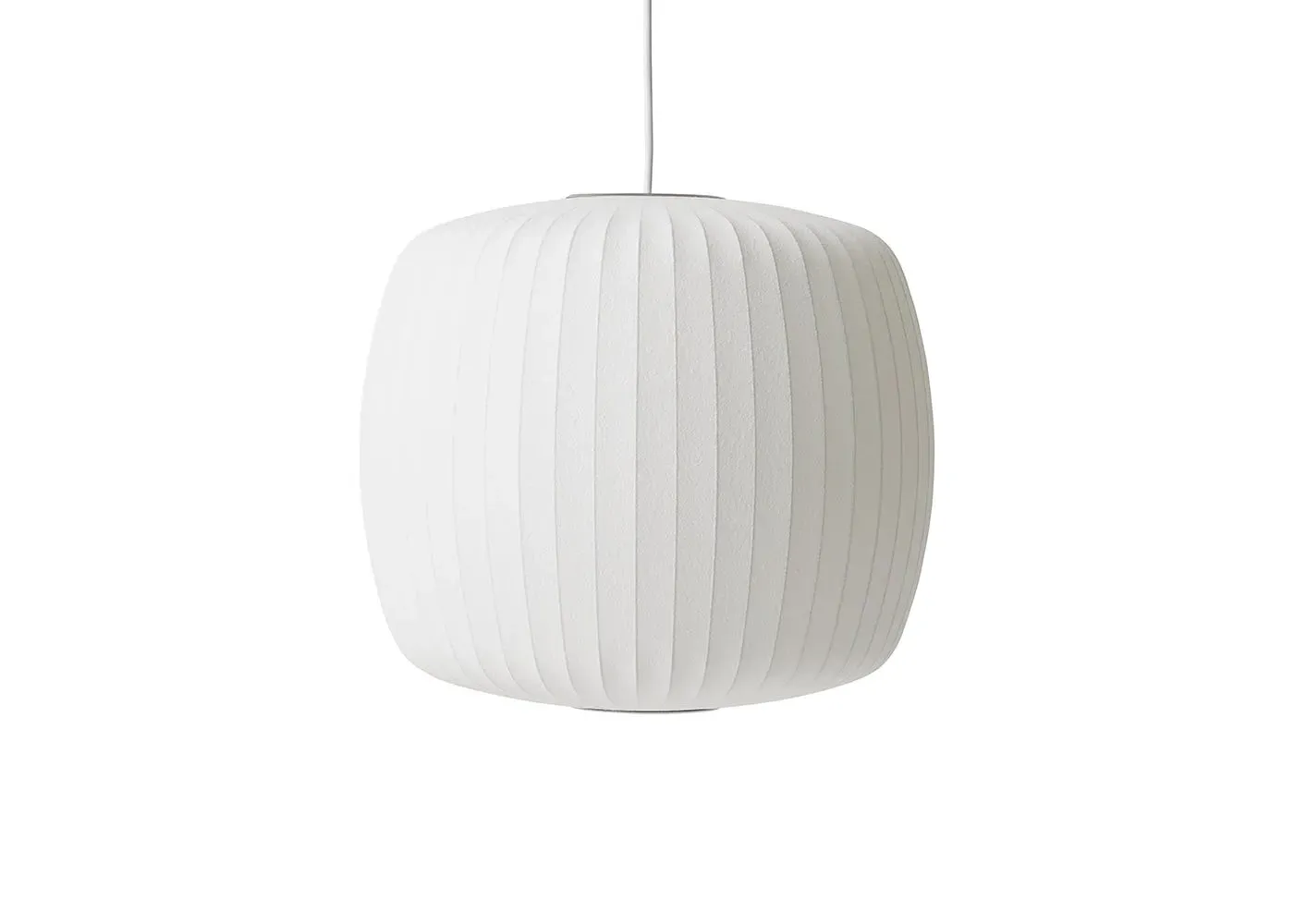 Roll Bubble Pendant Light - White