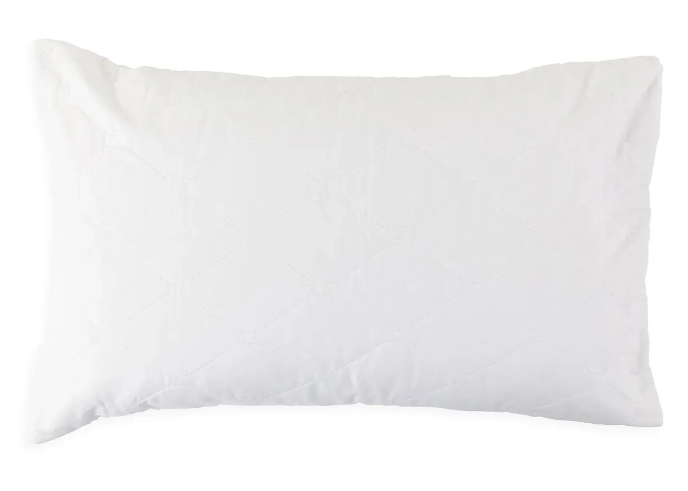 2-Pack Pillow Protectors - White, Cotton image
