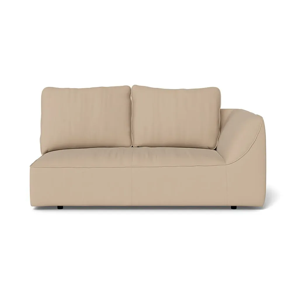 2-Seater LHF Sofa Unit - Natural, Linen-Cotton