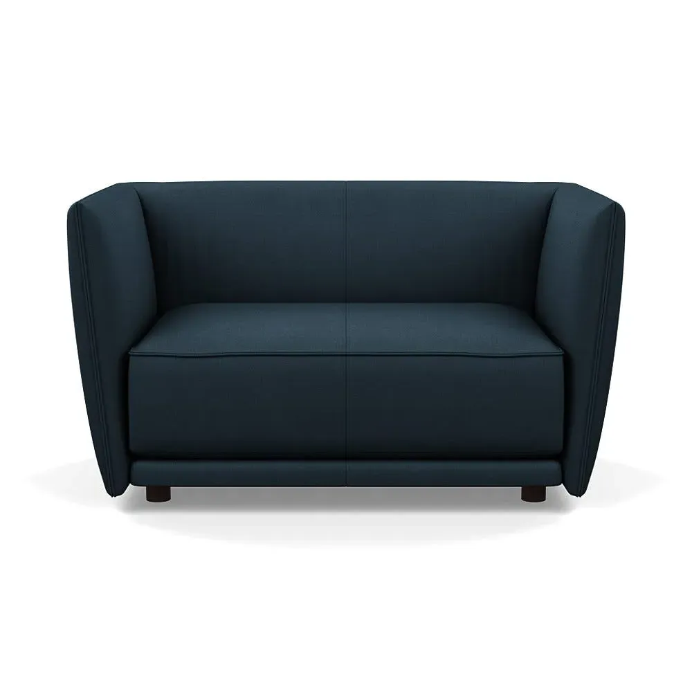 2-Seater Loveseat - Blue, Cotton image