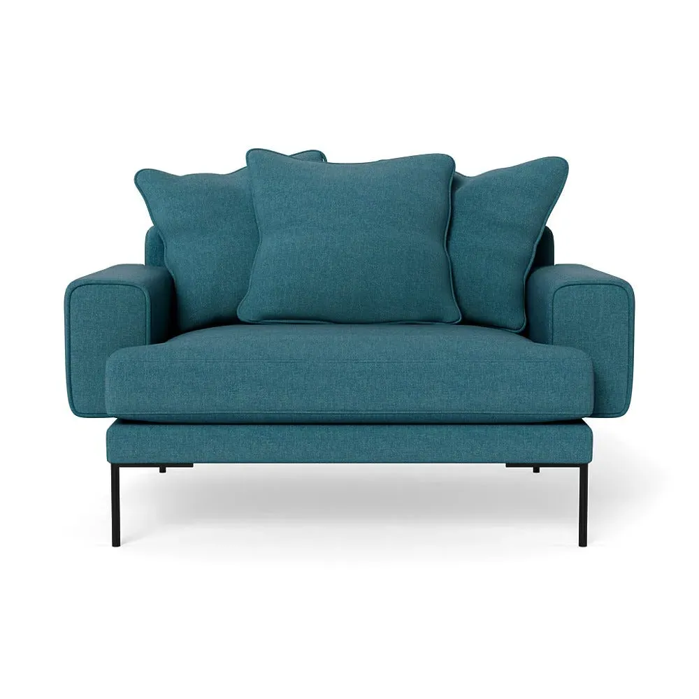 2-Seater Loveseat - Cadet, Brushed Cotton image