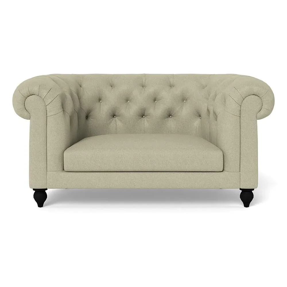 2-Seater Loveseat - Cream, Cotton