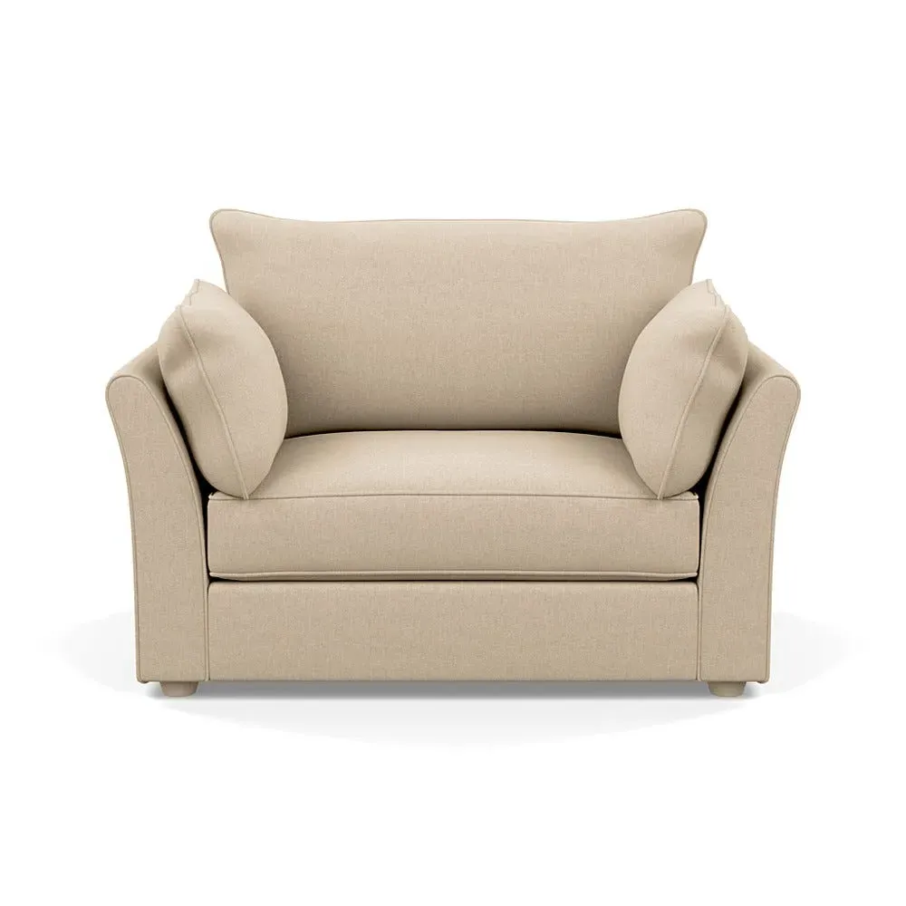 2-Seater Loveseat - Oat, Brushed Cotton