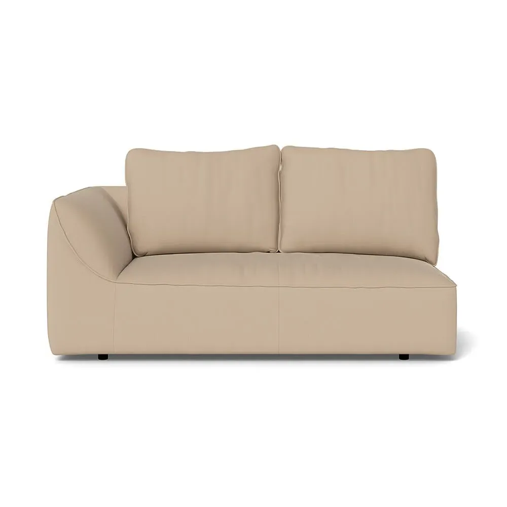 2-Seater RHF Sofa Unit - Natural, Linen-Cotton