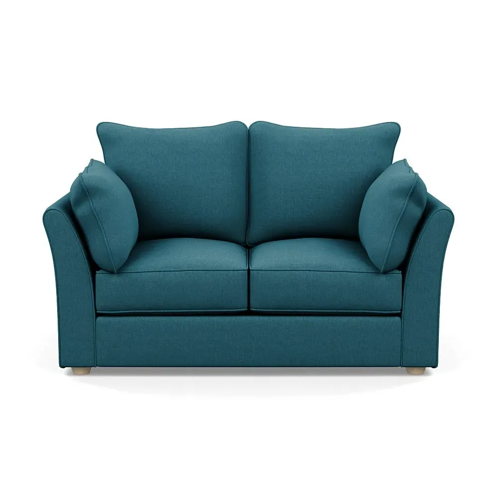 2-Seater Sofa - Blue, Cotton image
