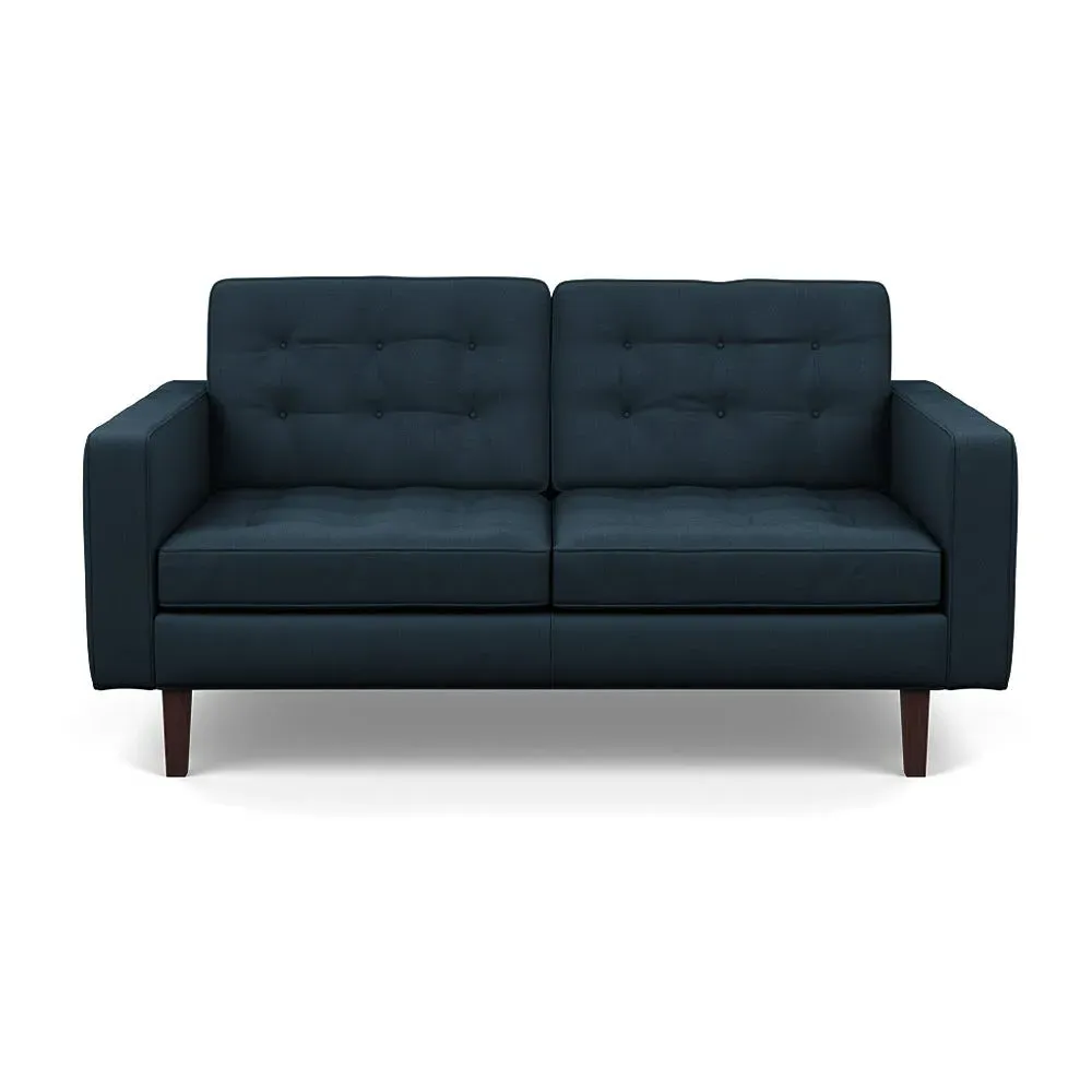 2-Seater Sofa - Blue, Cotton image