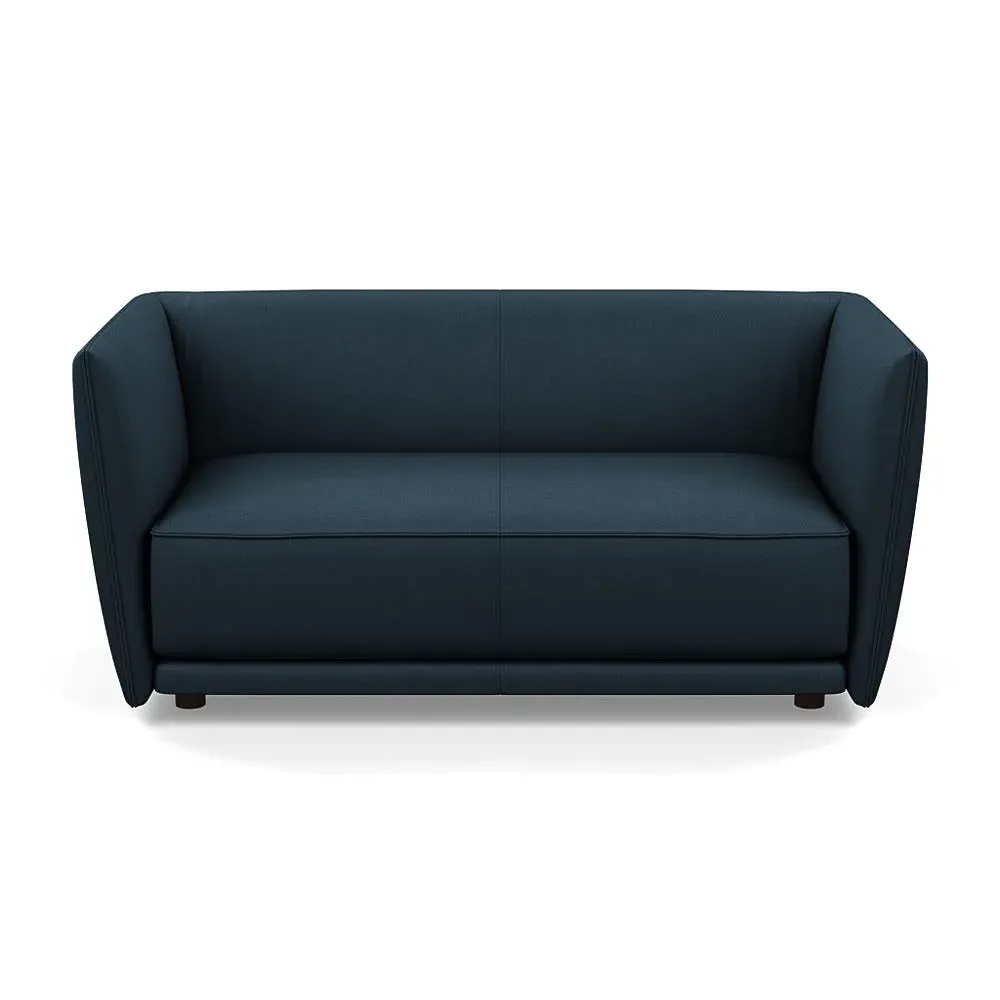 2-Seater Sofa - Blue, Cotton image