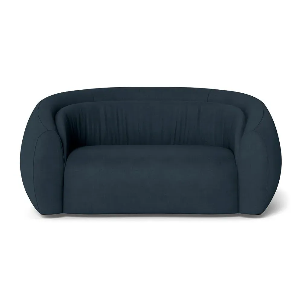 2-Seater Sofa - Blue, Cotton image