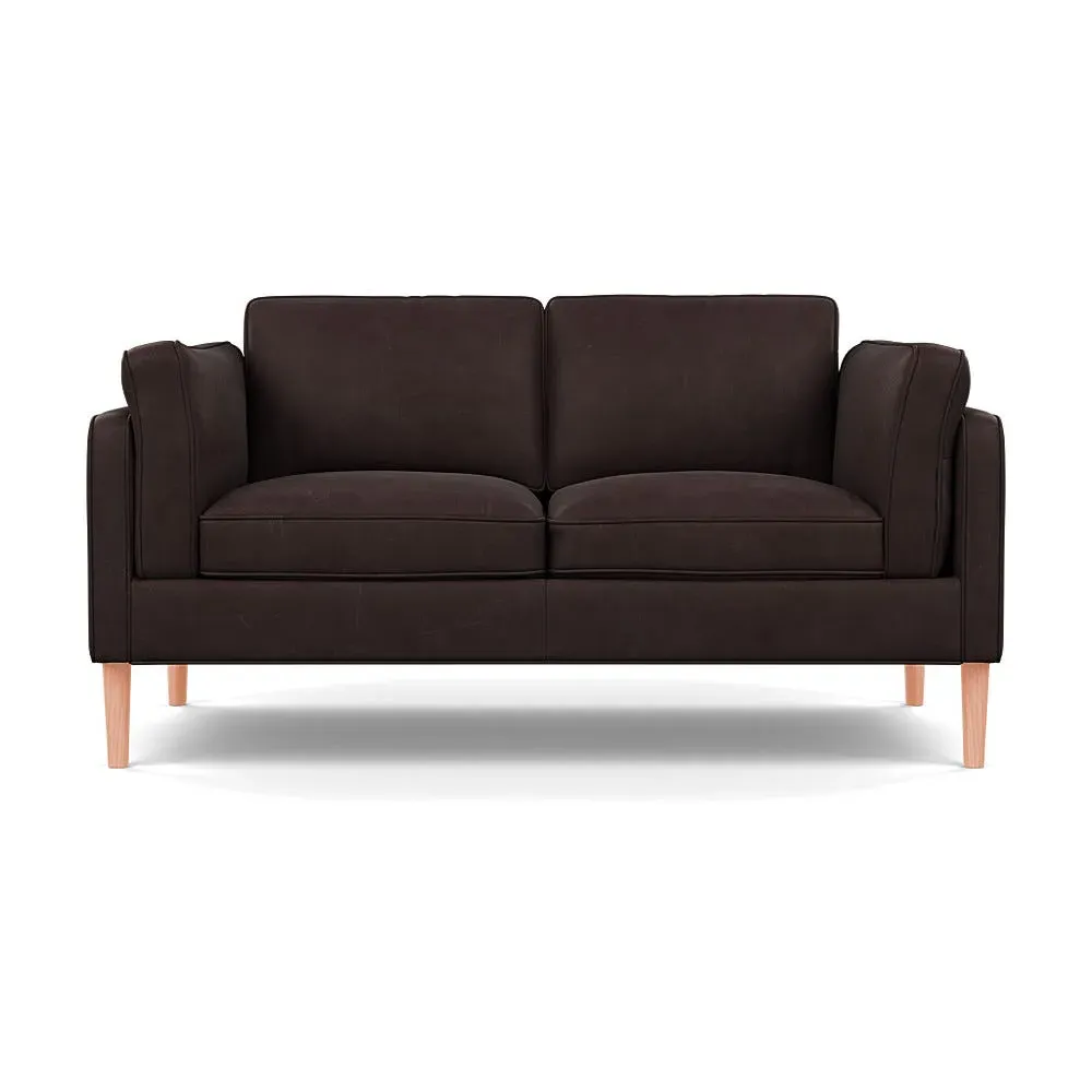2-Seater Sofa - Brown, Heritage Leather