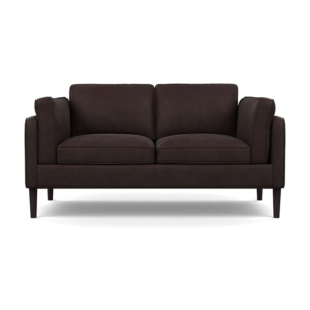 2-Seater Sofa - Brown, Heritage Leather