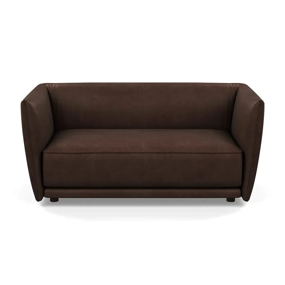 2-Seater Sofa - Chestnut, Leather