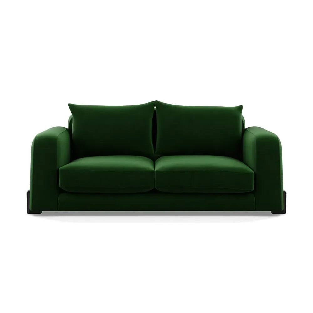 2-Seater Sofa - Forest, Velvet