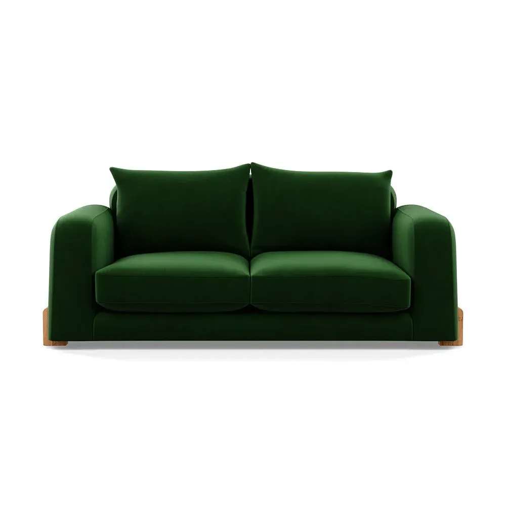 2-Seater Sofa - Forest, Velvet