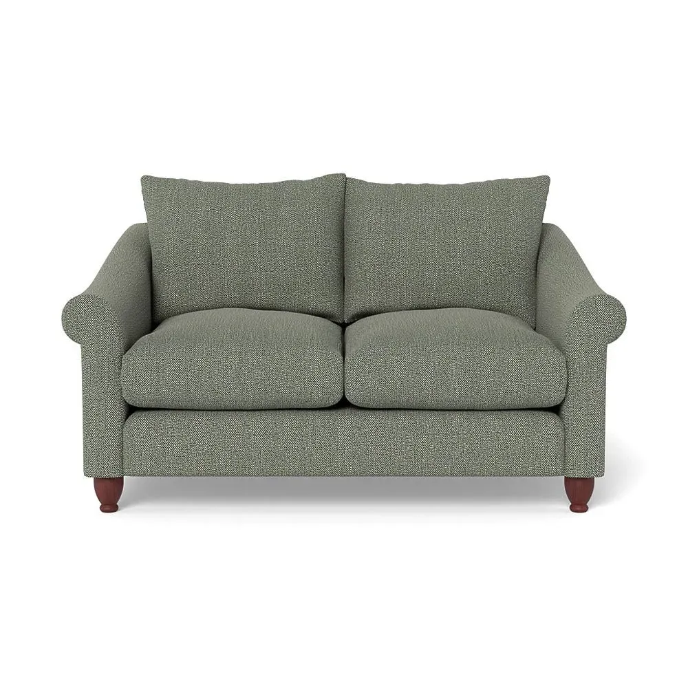 2-Seater Sofa - Grey, Boucle Tweed