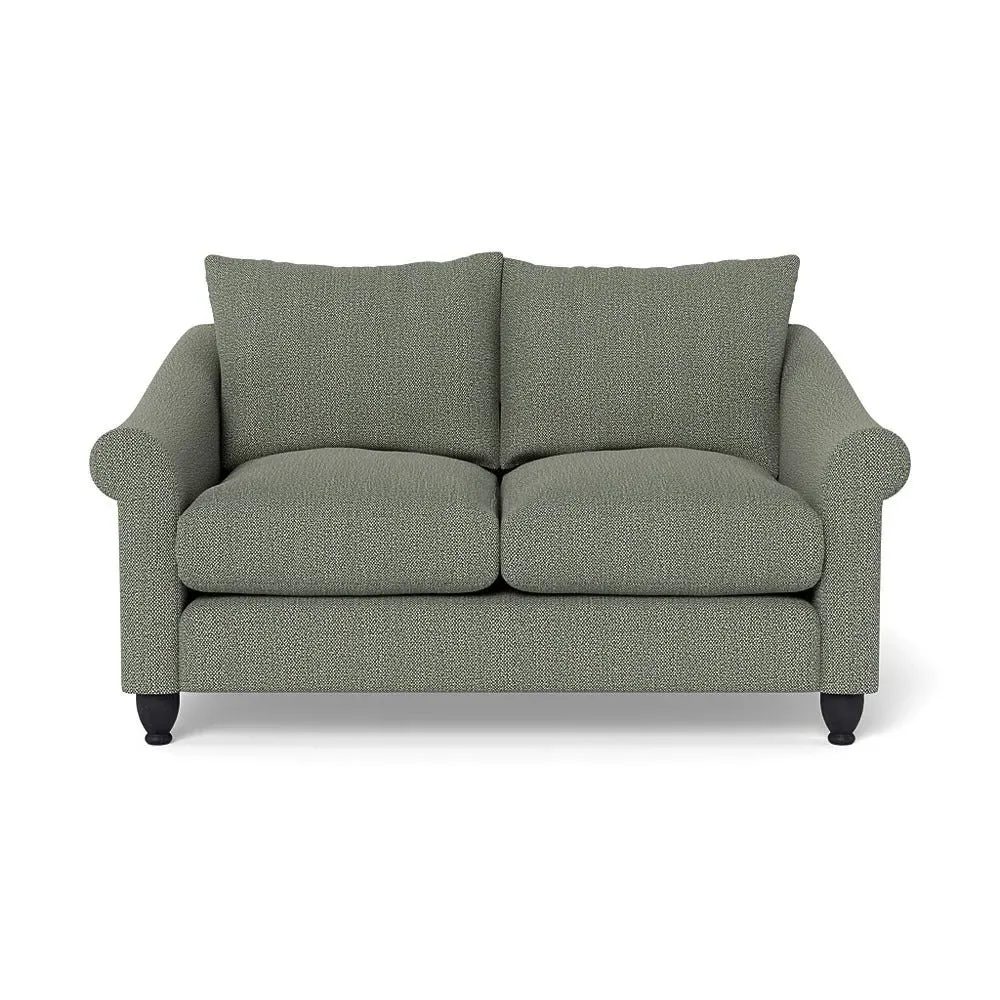 2-Seater Sofa - Grey, Boucle Tweed