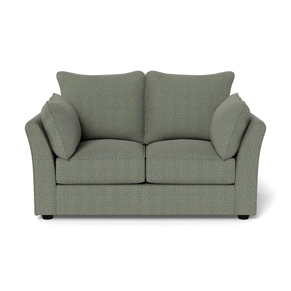2-Seater Sofa - Grey, Boucle Tweed