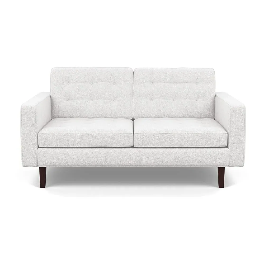 2-Seater Sofa Loop Design - Black, Boucle image