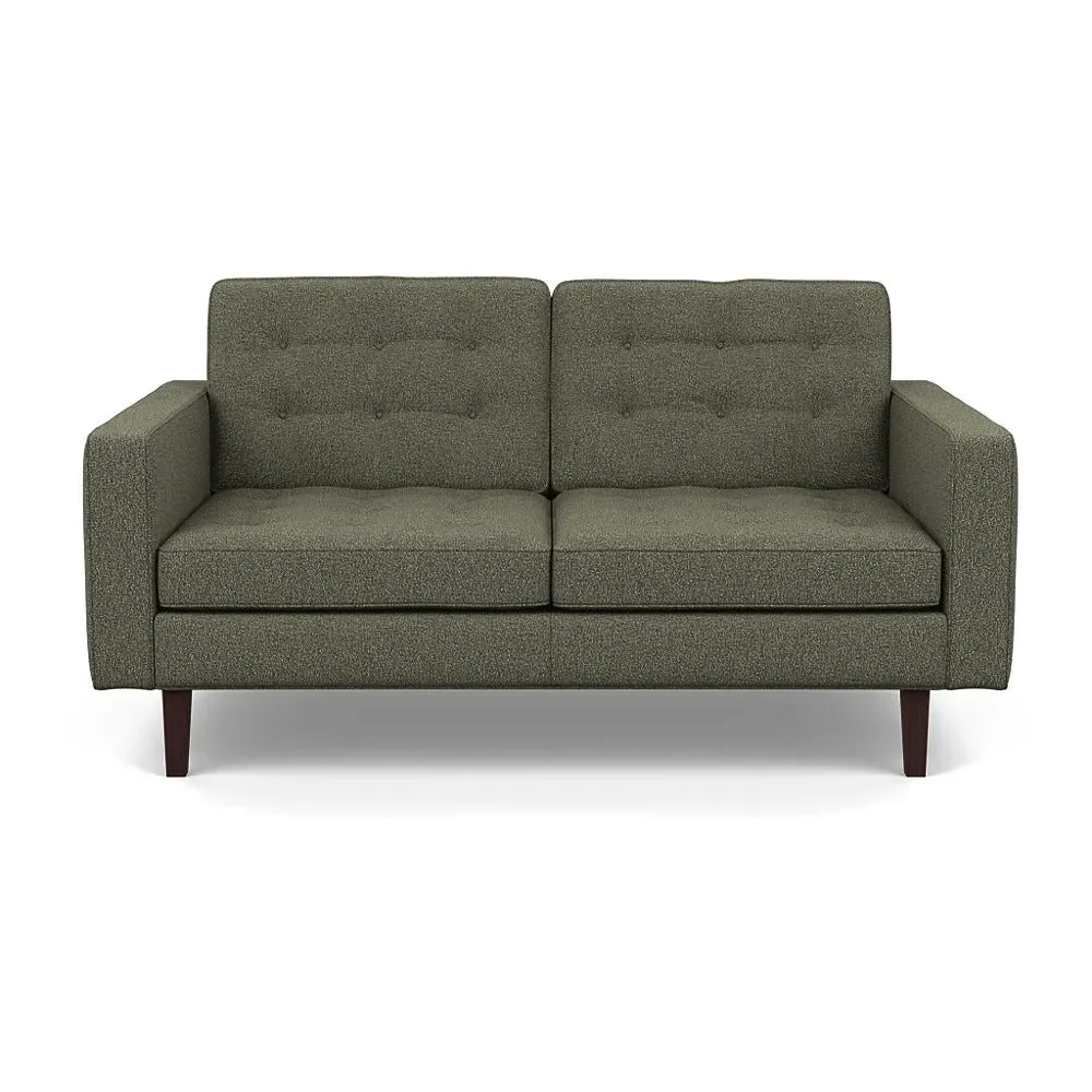 2-Seater Sofa Loop Design - Green, Boucle image