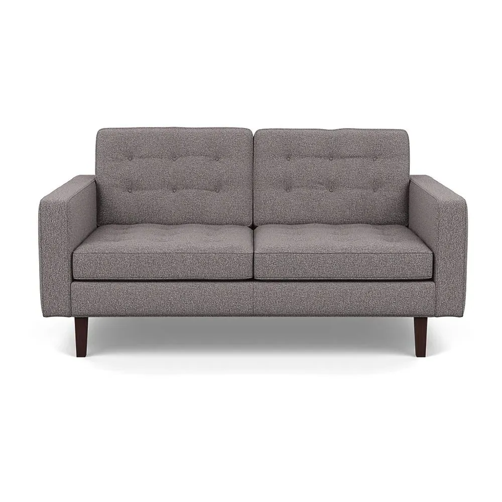 2-Seater Sofa Loop Design - Grey, Boucle image