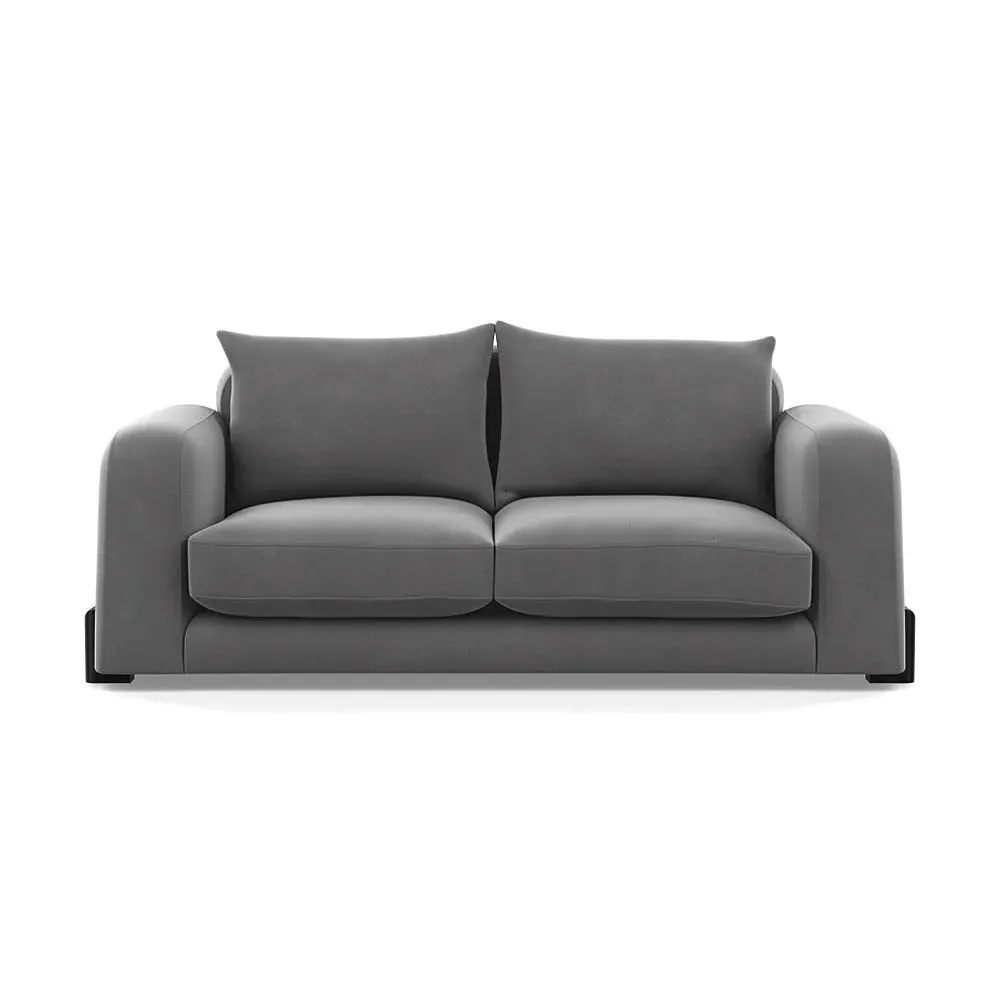 2-Seater Sofa - Mercury, Velvet