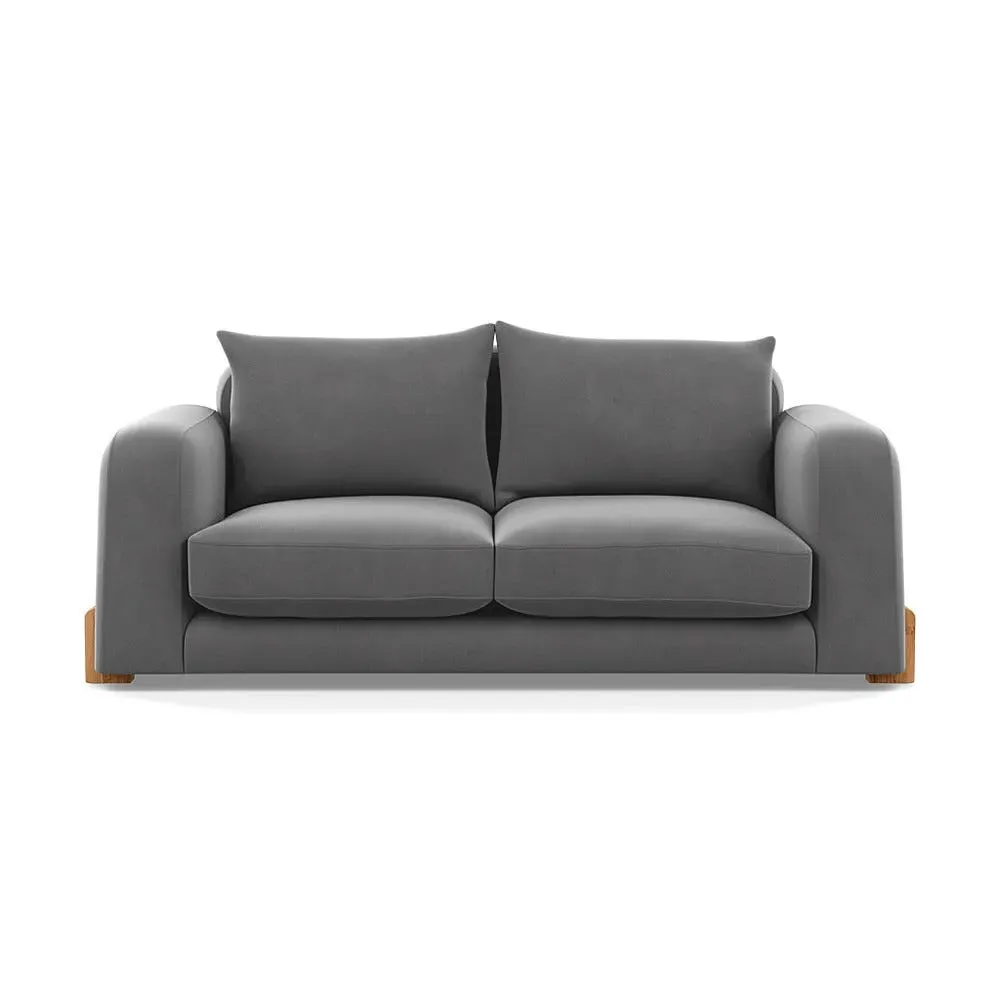 2-Seater Sofa - Mercury, Velvet