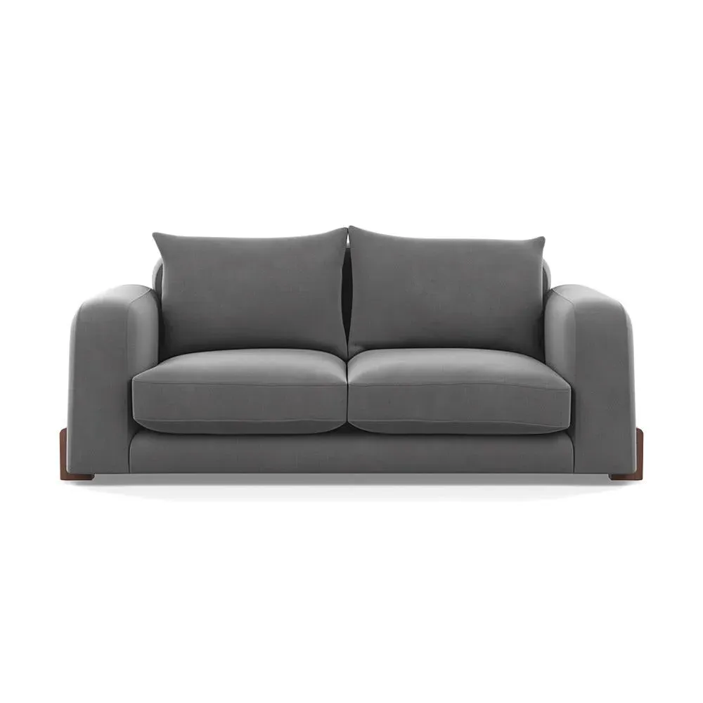 2-Seater Sofa - Mercury, Velvet