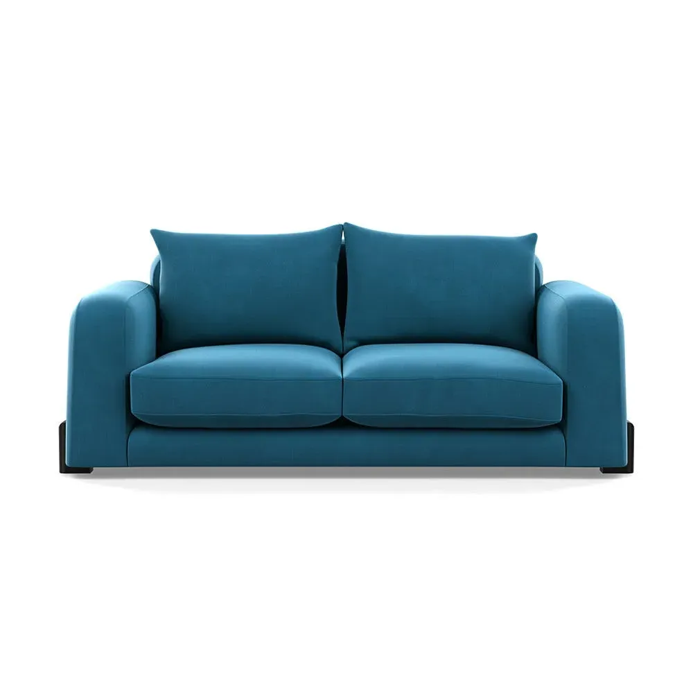 2-Seater Sofa - Ocean, Velvet