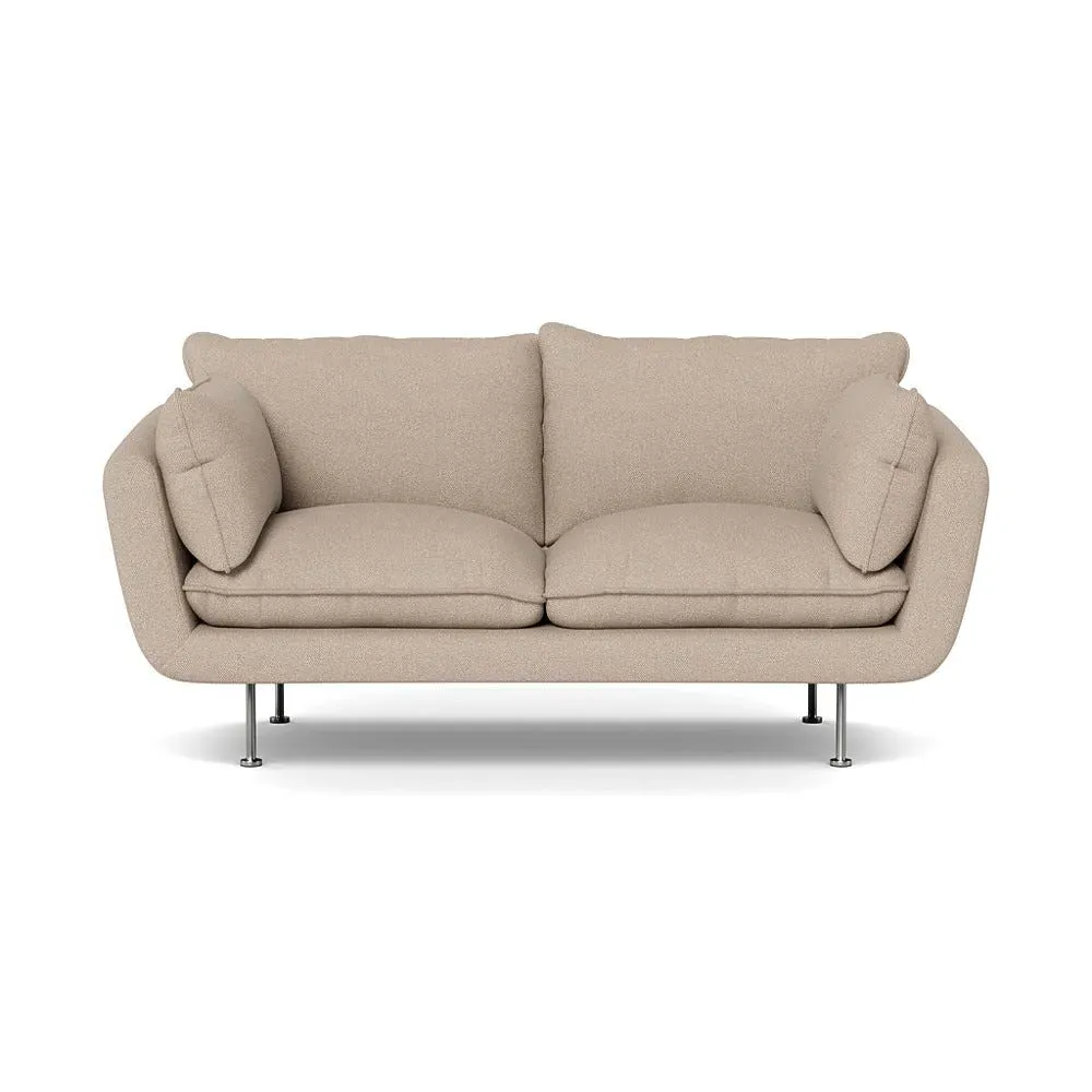 2-Seater Sofa - Pearl, Boucle Tweed
