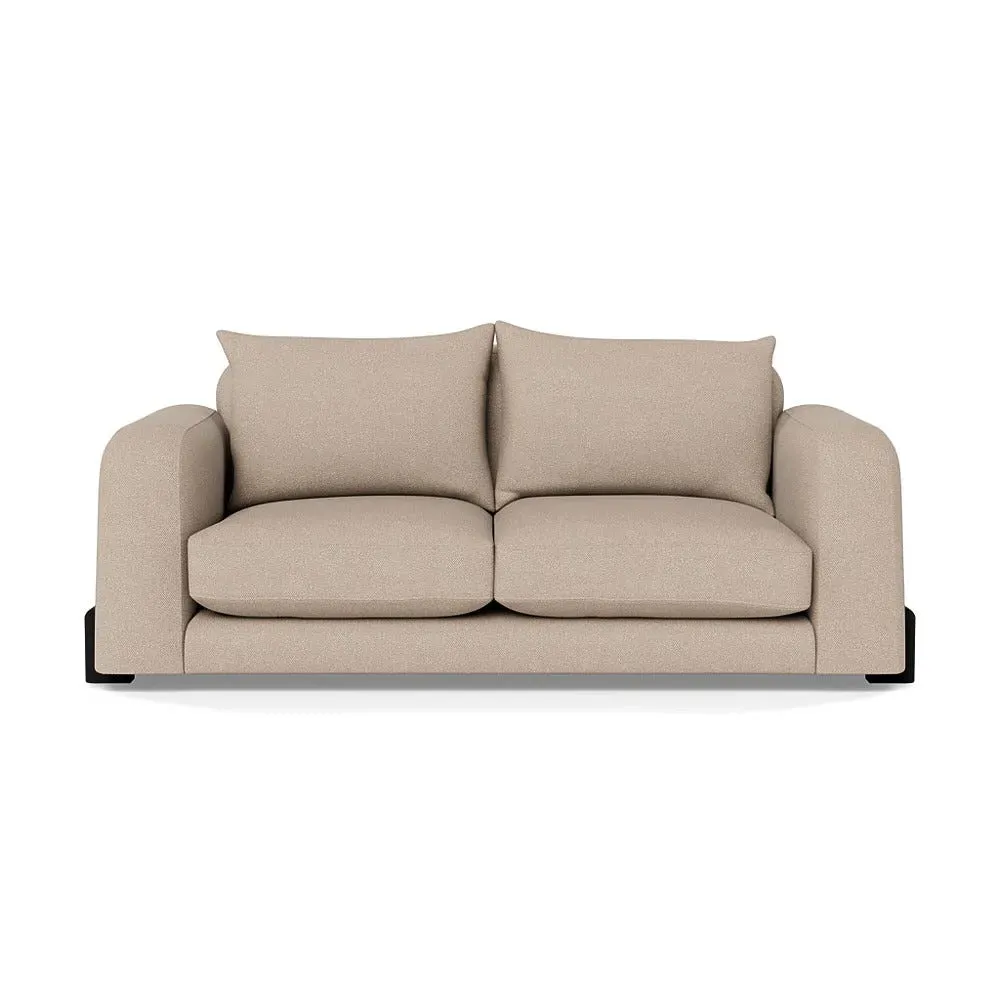2-Seater Sofa - Pearl, Boucle Tweed