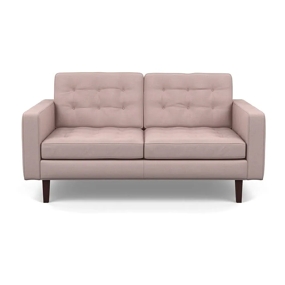 2-Seater Sofa - Pink, Cotton image