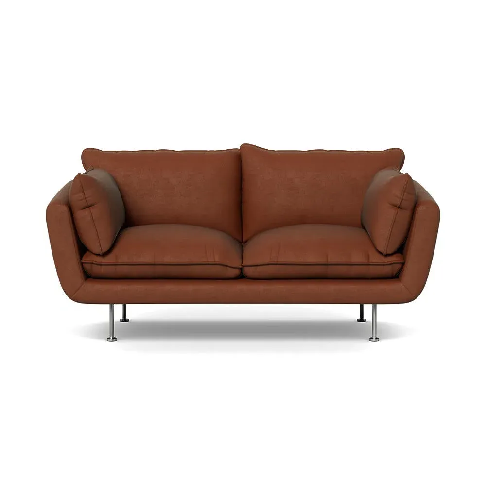 2-Seater Sofa - Tawny, Smart Luxe Velvet