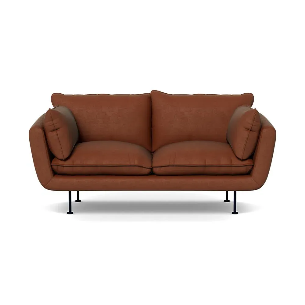 2-Seater Sofa - Tawny, Velvet