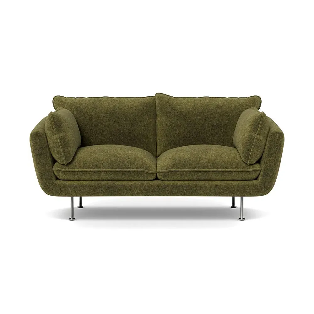 2-Seater Sofa - Wilder, Velvet Boucle