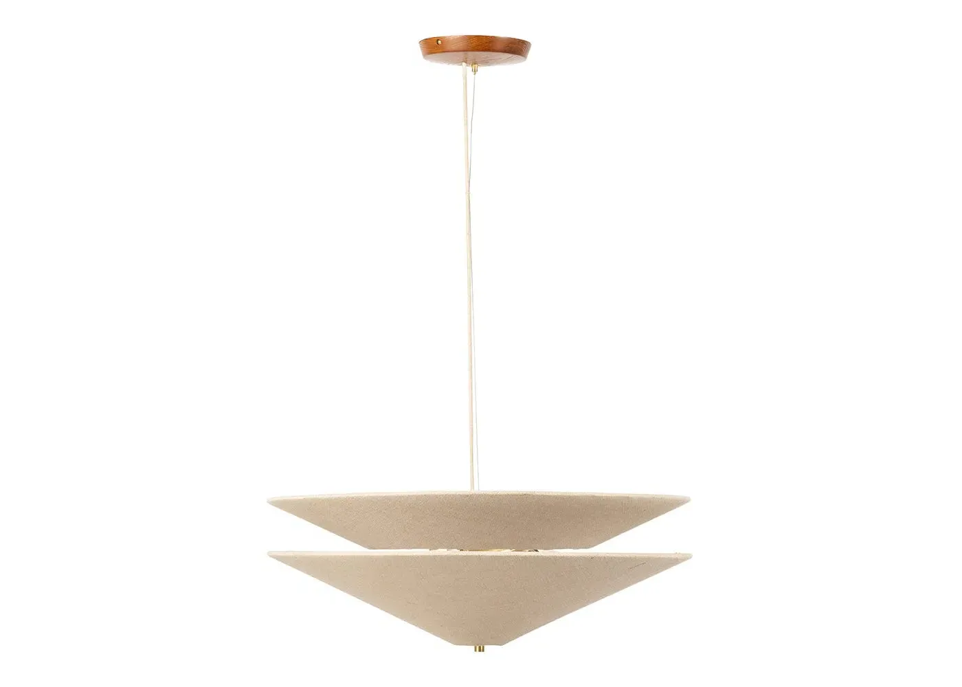 2-Tier Pendant Light - Natural image